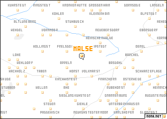 map of Malse