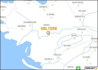 map of Maltepe