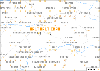 map of Mal Tiempo