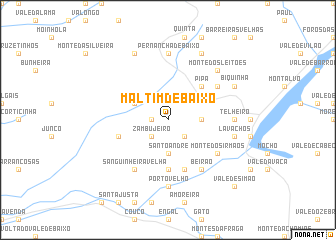 map of Maltim de Baixo