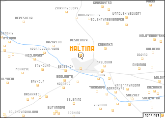 map of Mal\