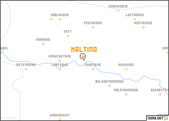 map of Mal\