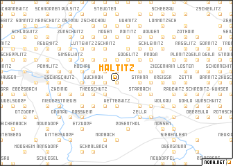 map of Maltitz