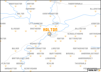 map of Malton