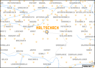 map of Maltschach