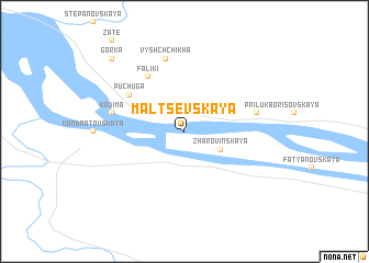 map of Mal\