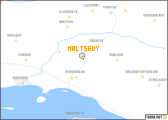 map of Mal\