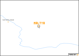 map of Mal\
