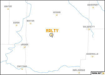 map of Malty