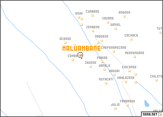 map of Maluambane