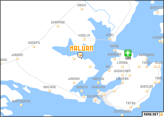 map of Maluan