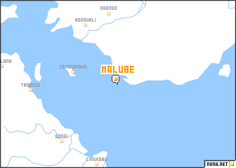 map of Malube