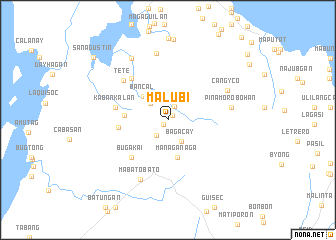 map of Malubi