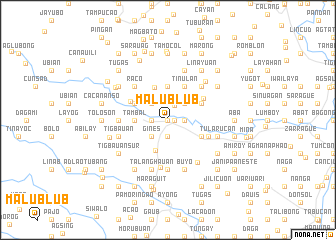 map of Malublub