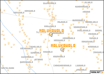 map of Malūkāwāla