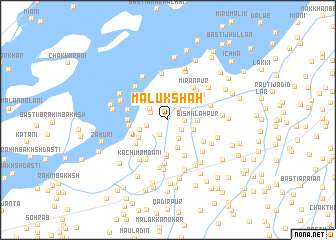 map of Malūk Shāh