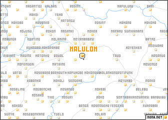 map of Malulom