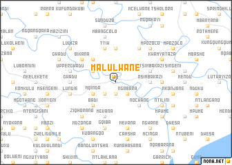 map of Malulwane