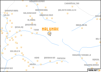 map of Ma‘lūmak