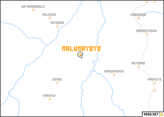 map of Malu-Mayoyo