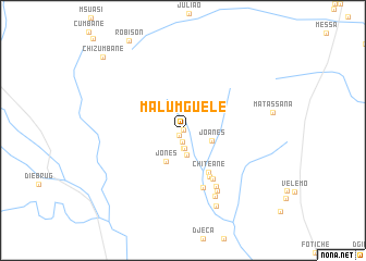 map of Malumguele