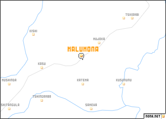 map of Malumona