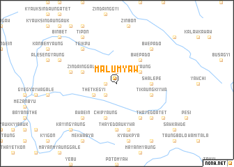 map of Malumyaw