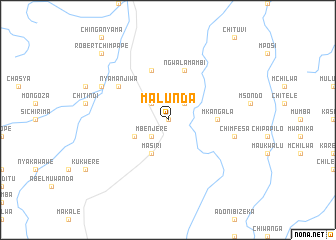 map of Malunda