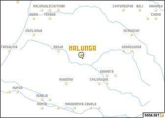 map of Malunga