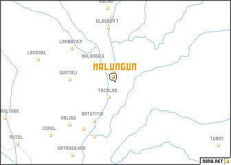 map of Malungun