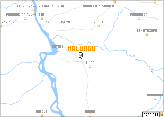 map of Malungu