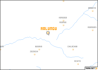 map of Malungu