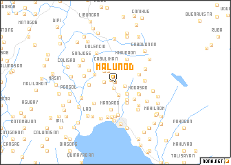 map of Malunod