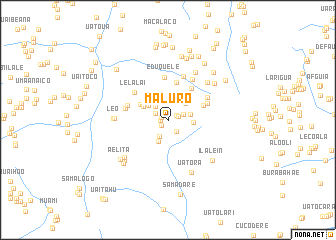map of Maluro
