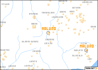 map of Maluro
