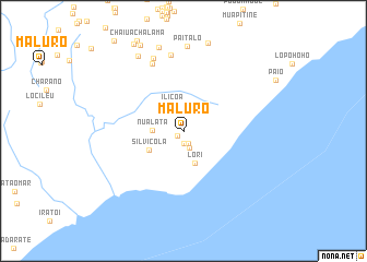 map of Maluro