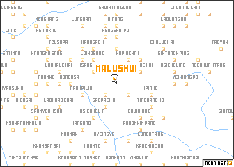 map of Malushui