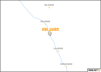 map of Maluwan