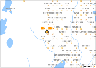 map of Maluwa