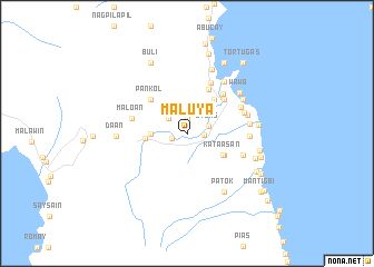 map of Maluya