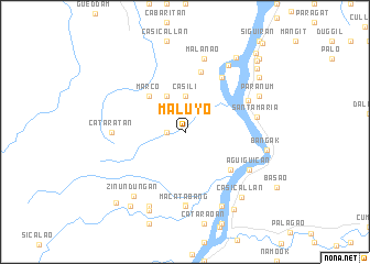 map of Maluyo