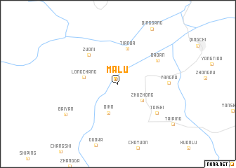 map of Malu