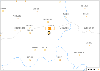 map of Malu