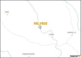 map of Malvado