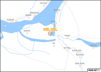 map of Malwal