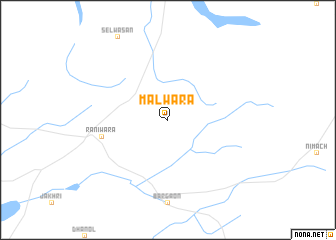 map of Mālwāra