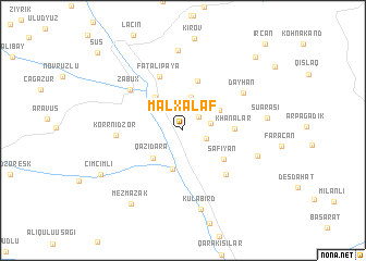 map of Malxǝlǝf