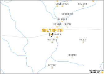 map of Malyafita