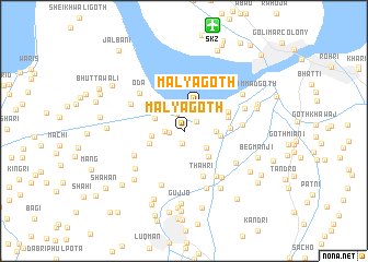 map of Malya Goth