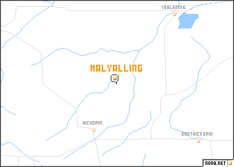 map of Malyalling